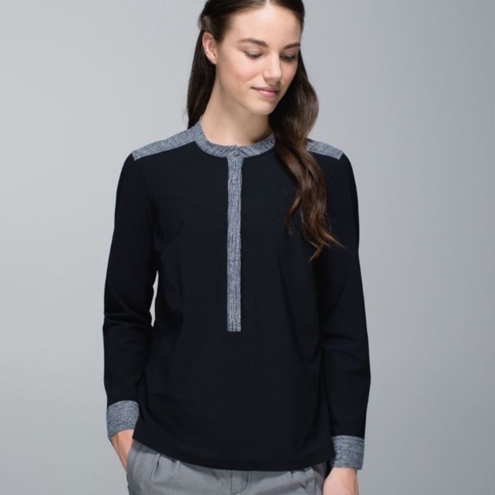 Lululemon Get It On Blouse Sz 6